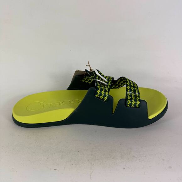 Chaco Chillos Slide Sandals Men's 14 Evergreen Ladder Lock Buckle Slip-On - Picture 3 of 10